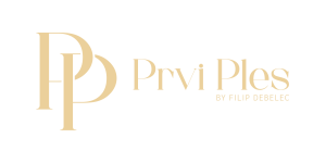 Prvi ples 5. sekundarni logo - zlatni